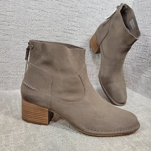 UGG Bandara Women's Size 11 US Brown Suede Back Zip Casual Bootie Boots 1095053 - Picture 5 of 7